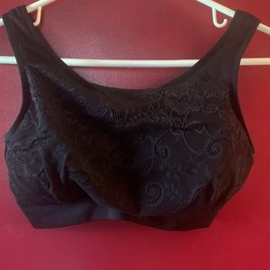Black Lace Sports like bra